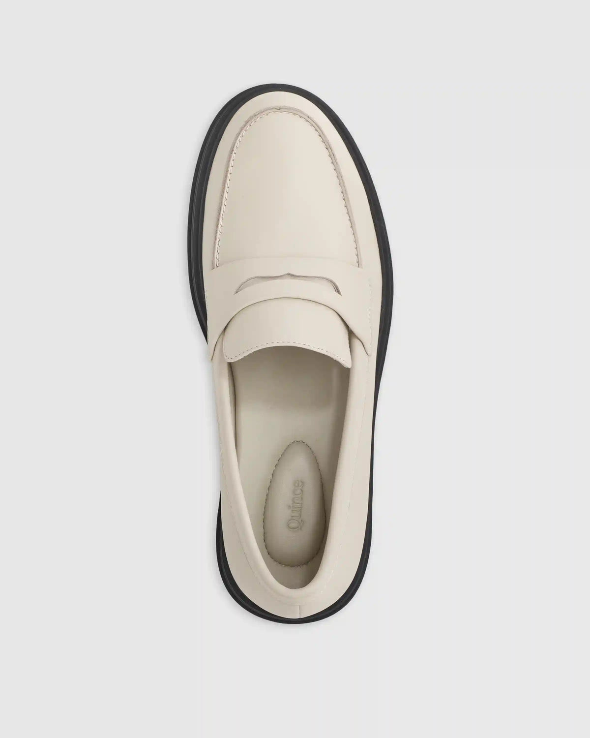 Italian Leather Lug Sole Loafer