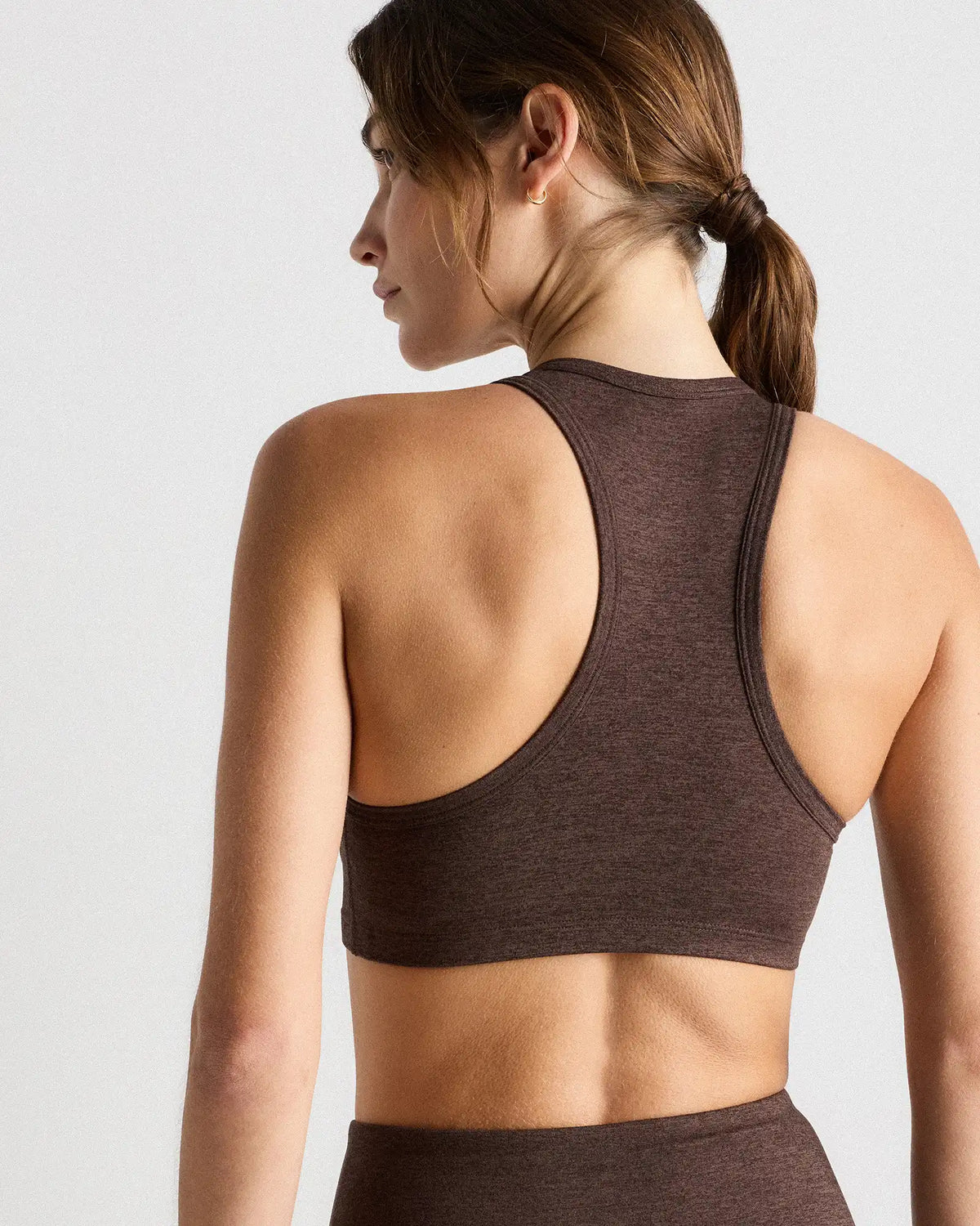 Ultra-Soft V-Neck Racerback Bra