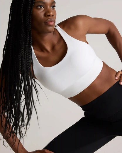 Power-Up Long Line Strappy Sports Bra