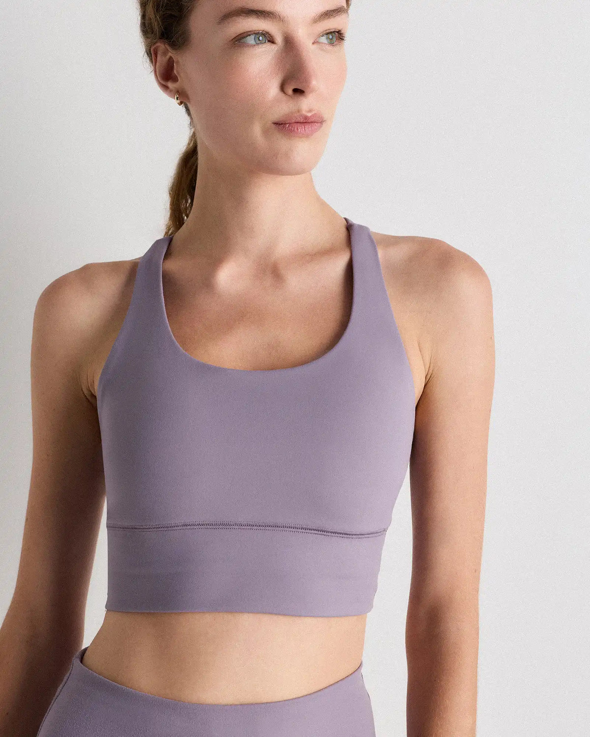 Power-Up Long Line Strappy Sports Bra