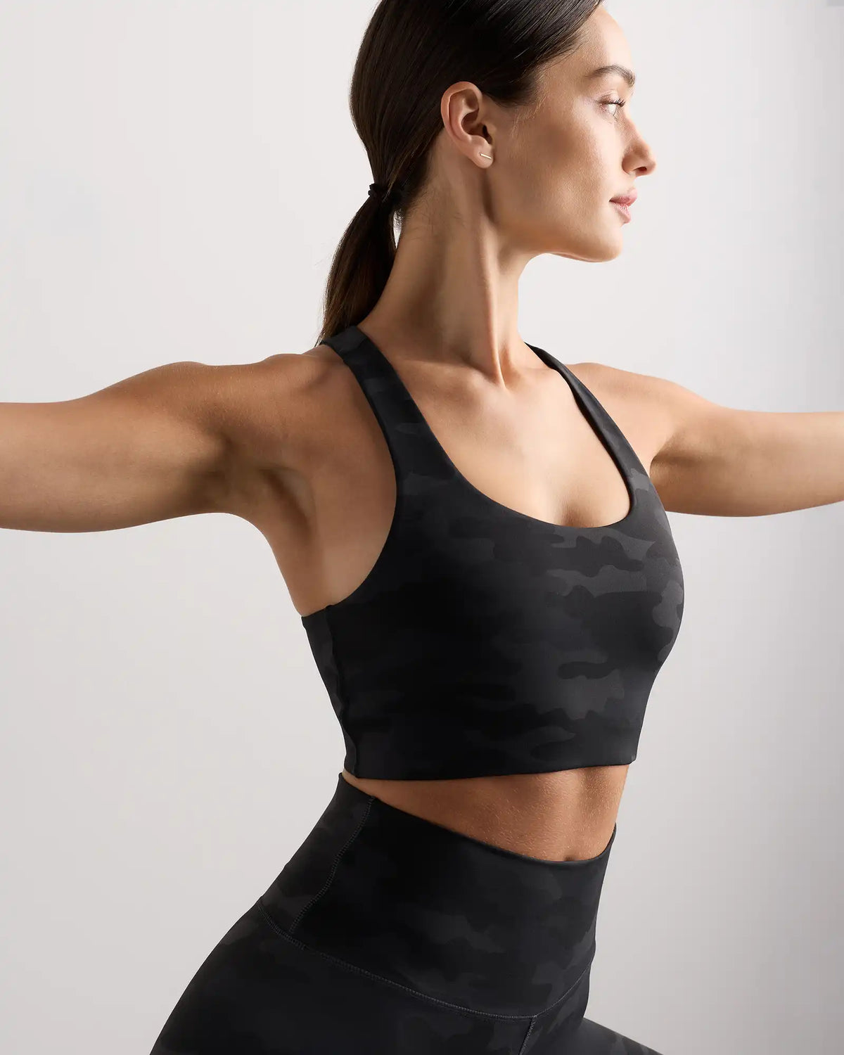 Ultra-Form Scoop Neck Longline Bra