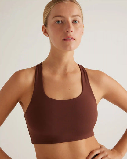 Ultra-Form Scoop Neck Longline Bra