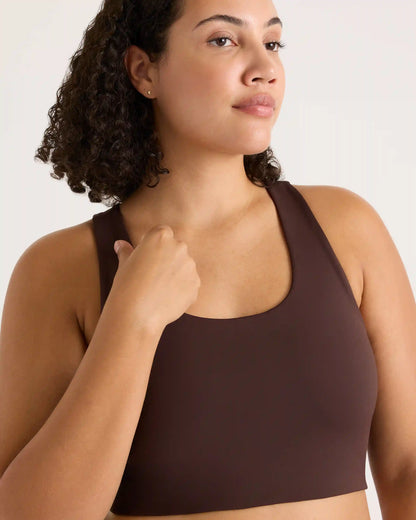 Ultra-Form Scoop Neck Longline Bra