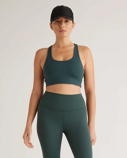 Ultra-Form Scoop Neck Longline Bra
