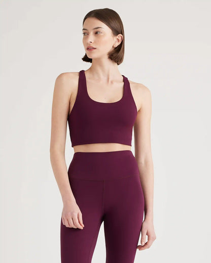 Ultra-Form Scoop Neck Longline Bra