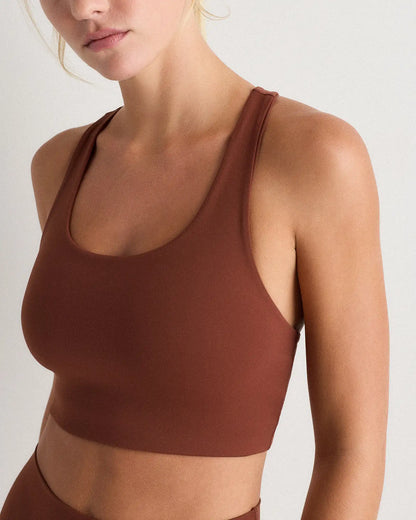 Ultra-Form Scoop Neck Longline Bra