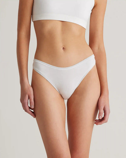 Organic Cotton High-Cut Thong (6-pack)