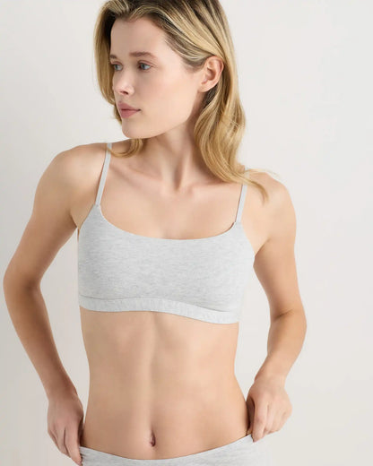 Organic Cotton Scoop Bralette (2-pack)