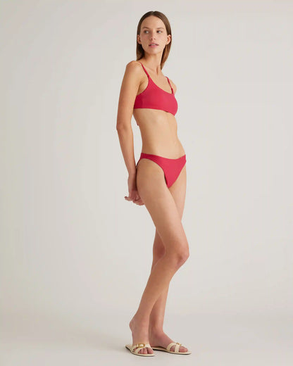 Italian Scoop Neck Bikini Top