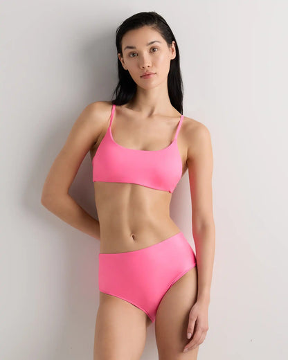 Italian Scoop Neck Bikini Top