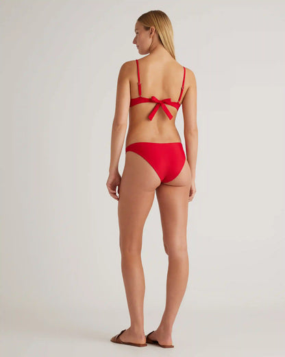 Italian Scoop Neck Bikini Top