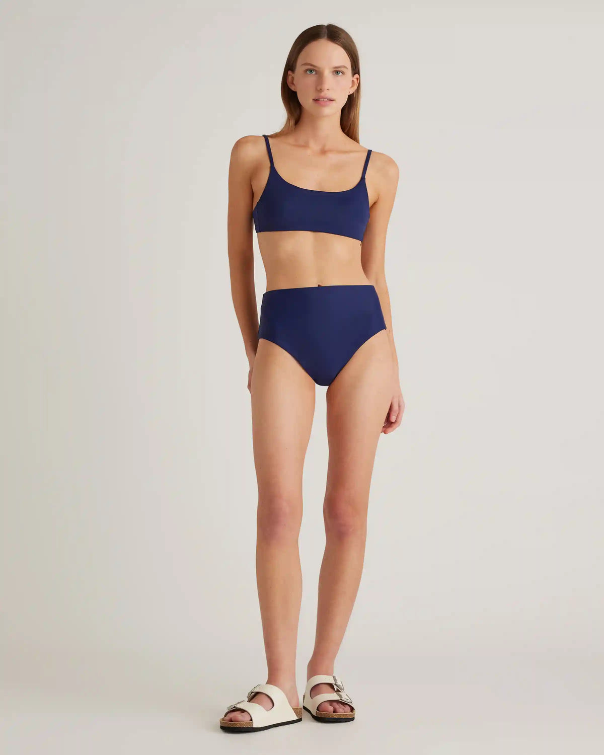 Italian Scoop Neck Bikini Top