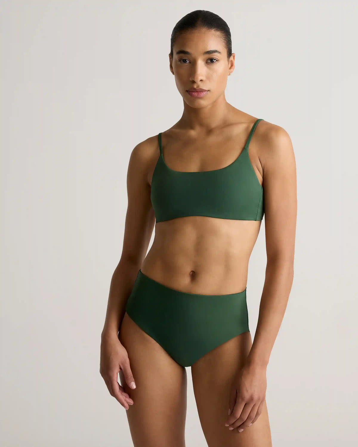 Italian Scoop Neck Bikini Top