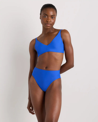 Italian V-Neck Bikini Top