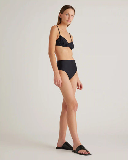 Italian High-Rise Bikini Bottom