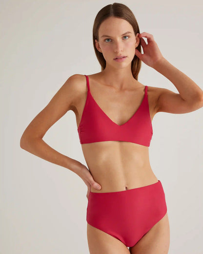 Italian High-Rise Bikini Bottom