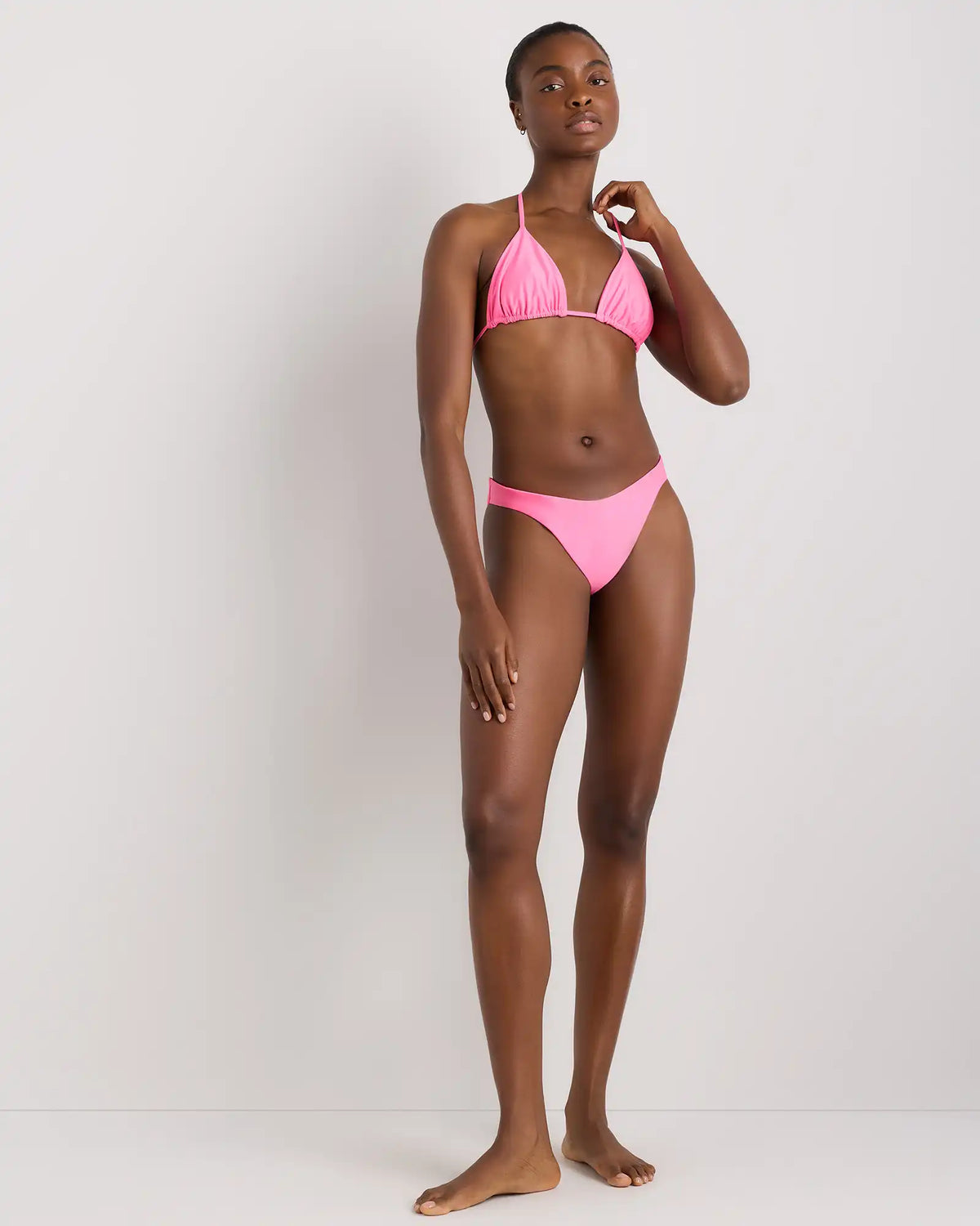 Italian High-Leg Bikini Bottom