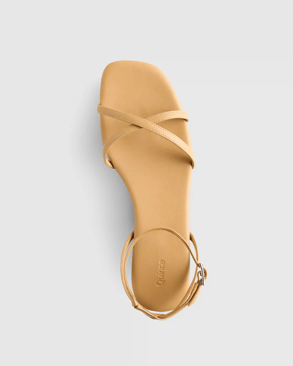 Italian Leather Ankle Strap Sandal