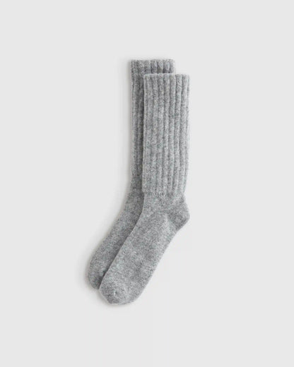 Mongolian Cashmere Slouch Sock