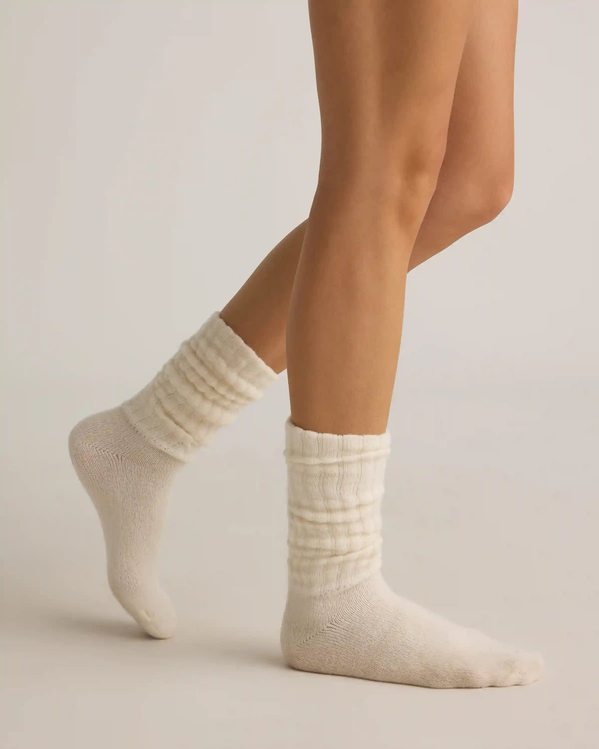 Mongolian Cashmere Slouch Sock