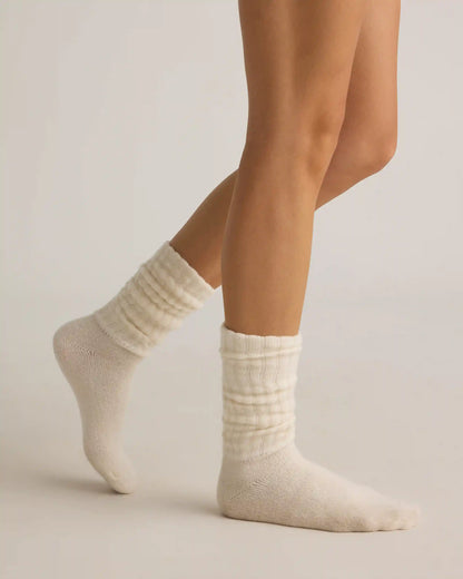 Mongolian Cashmere Slouch Sock
