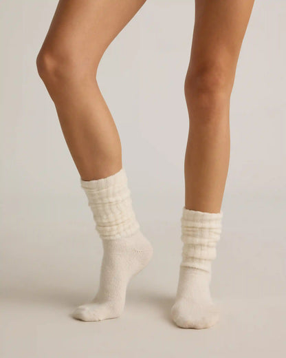 Mongolian Cashmere Slouch Sock