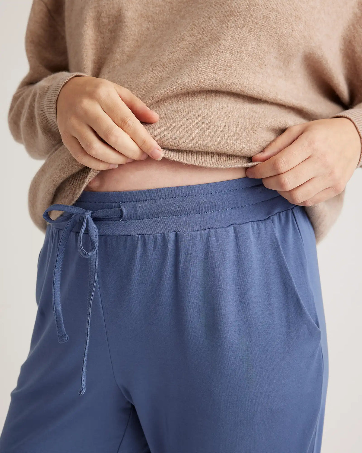 Tencel Jersey Maternity Under Belly Lounge Joggers