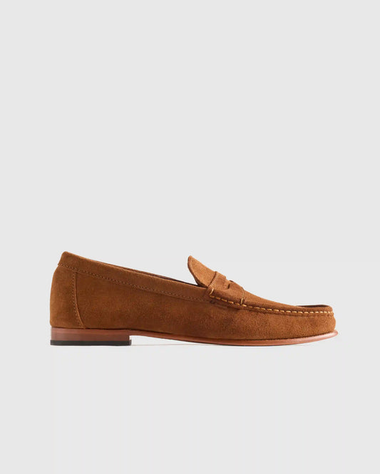 Essential Suede Penny Loafer