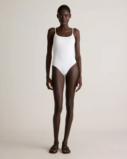Italian Cami Ribbed One-Piece Swimsuit