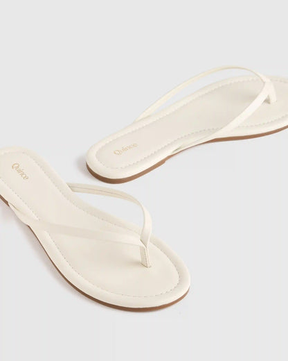 Italian Leather Flip Flops