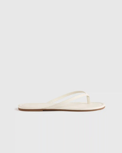 Italian Leather Flip Flops