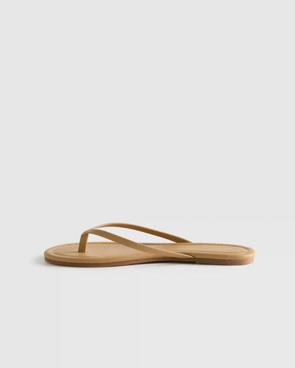 Italian Leather Flip Flops