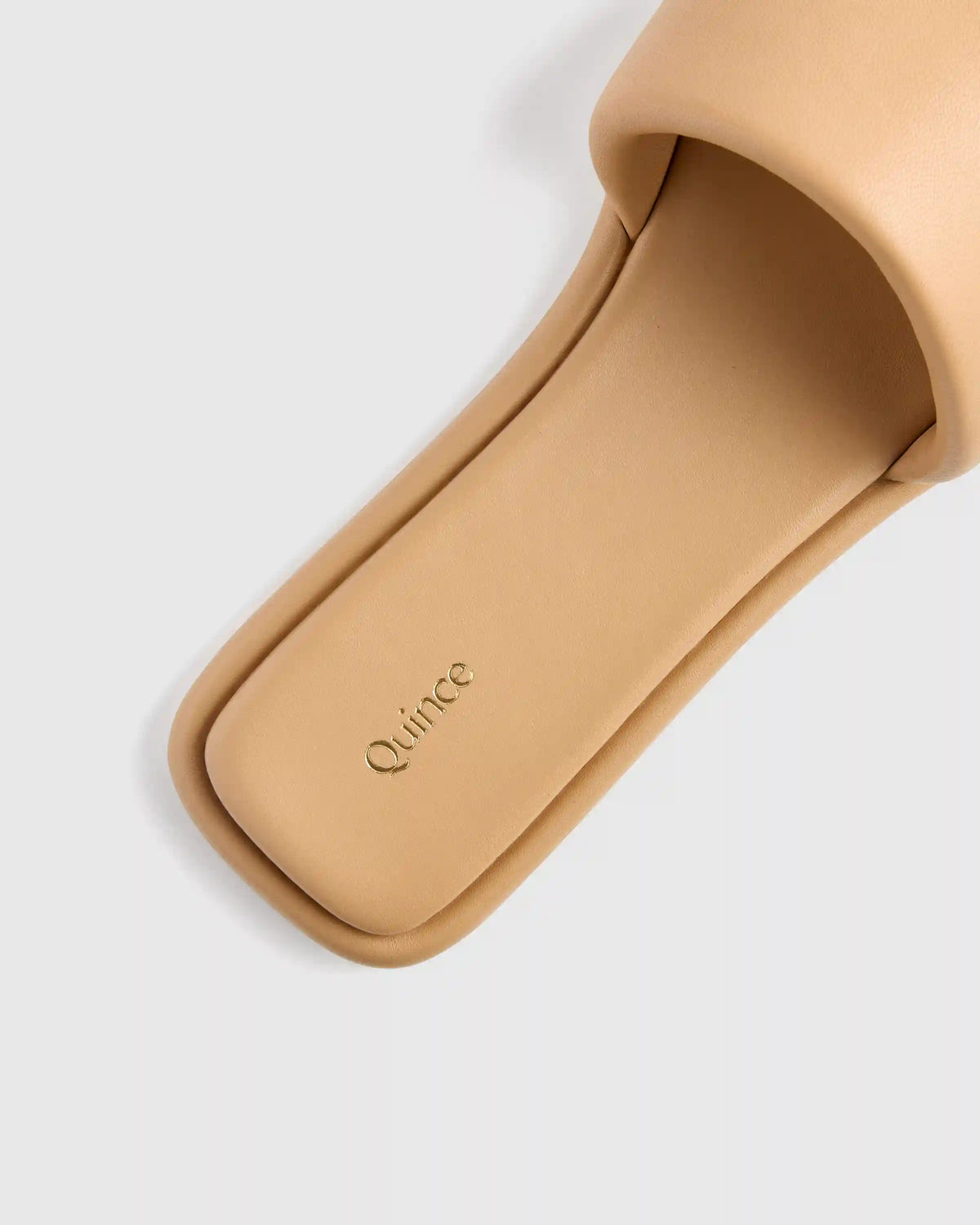 Italian Leather Slide Sandal