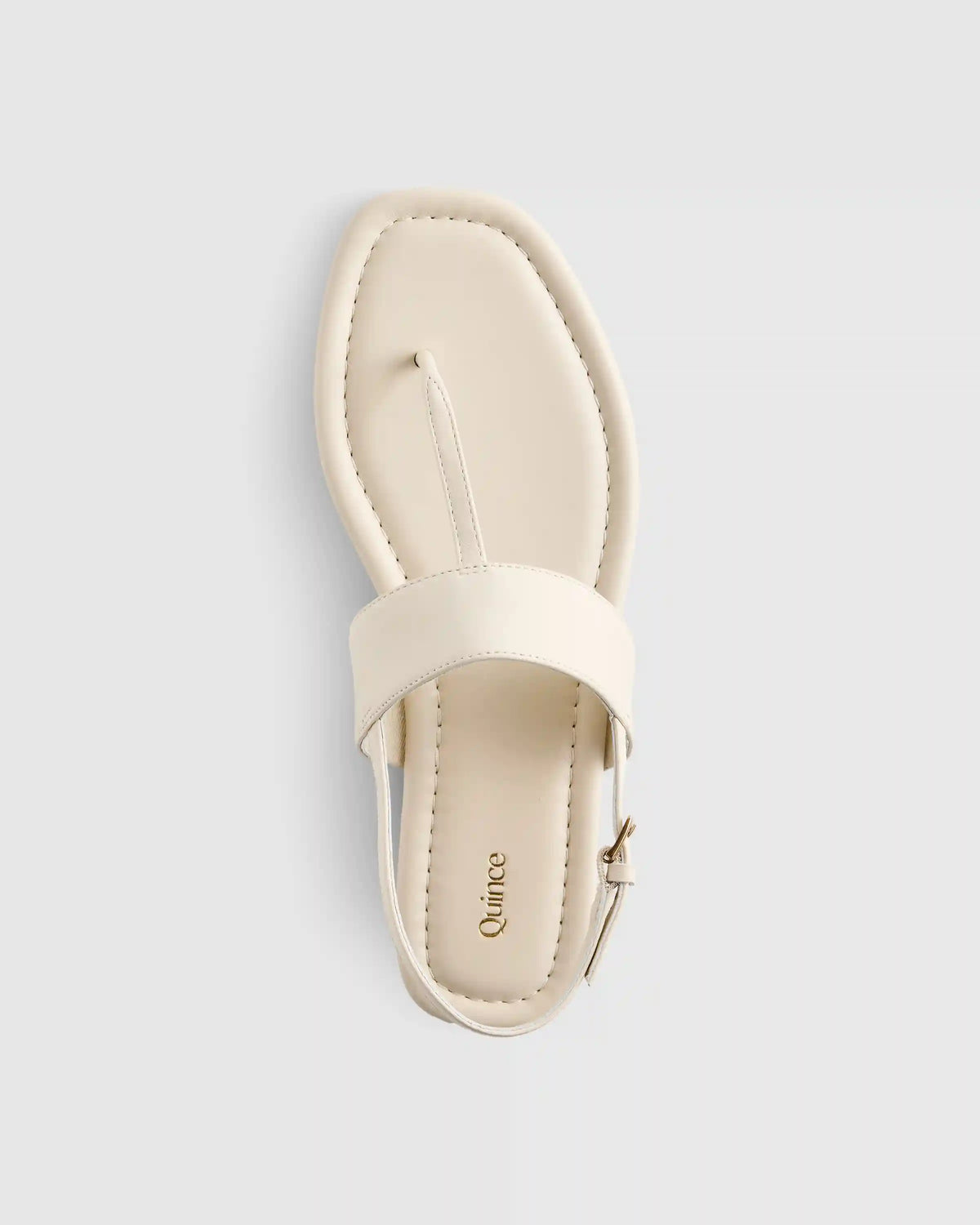 Italian Leather T-Strap Sandal