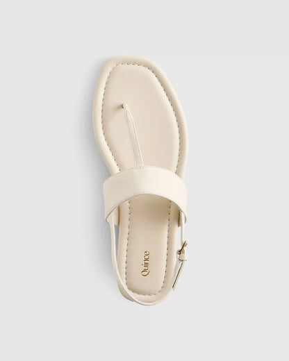 Italian Leather T-Strap Sandal