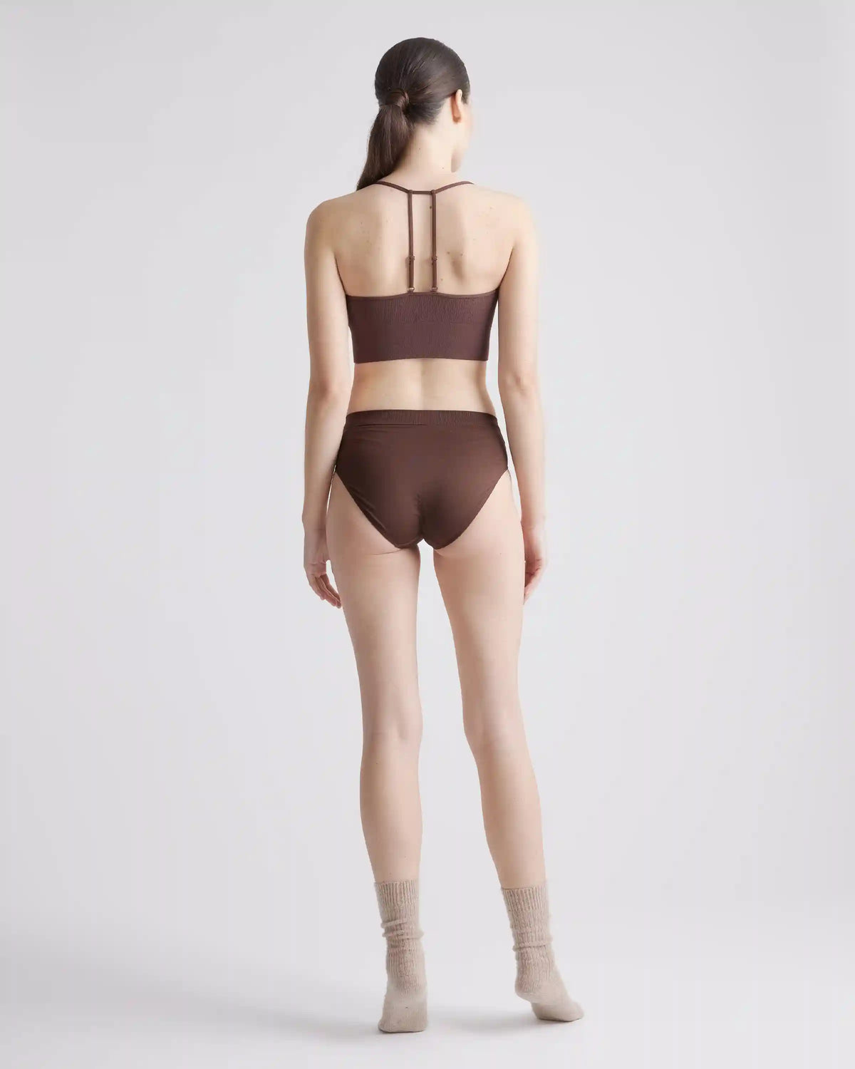 Comfort Rib T-Back Bralette (2-Pack)