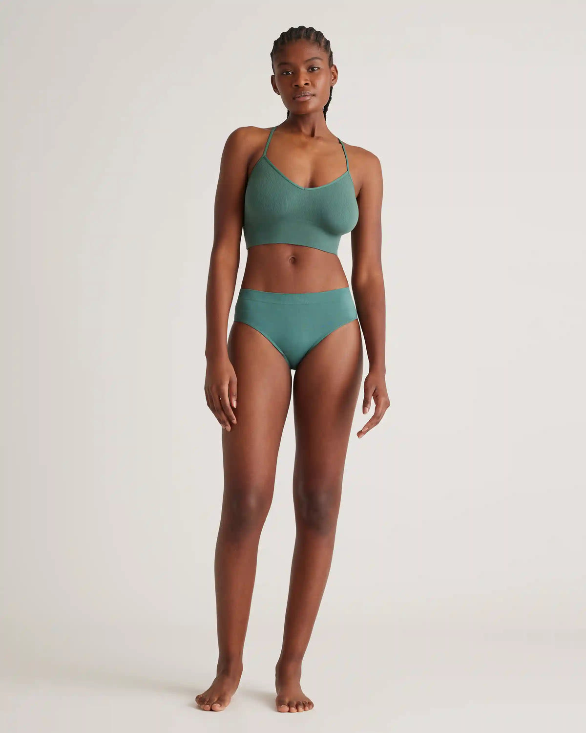 Comfort Rib T-Back Bralette (2-Pack)
