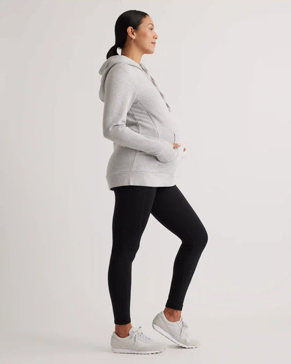 SuperSoft Fleece Maternity & Nursing Hoodie