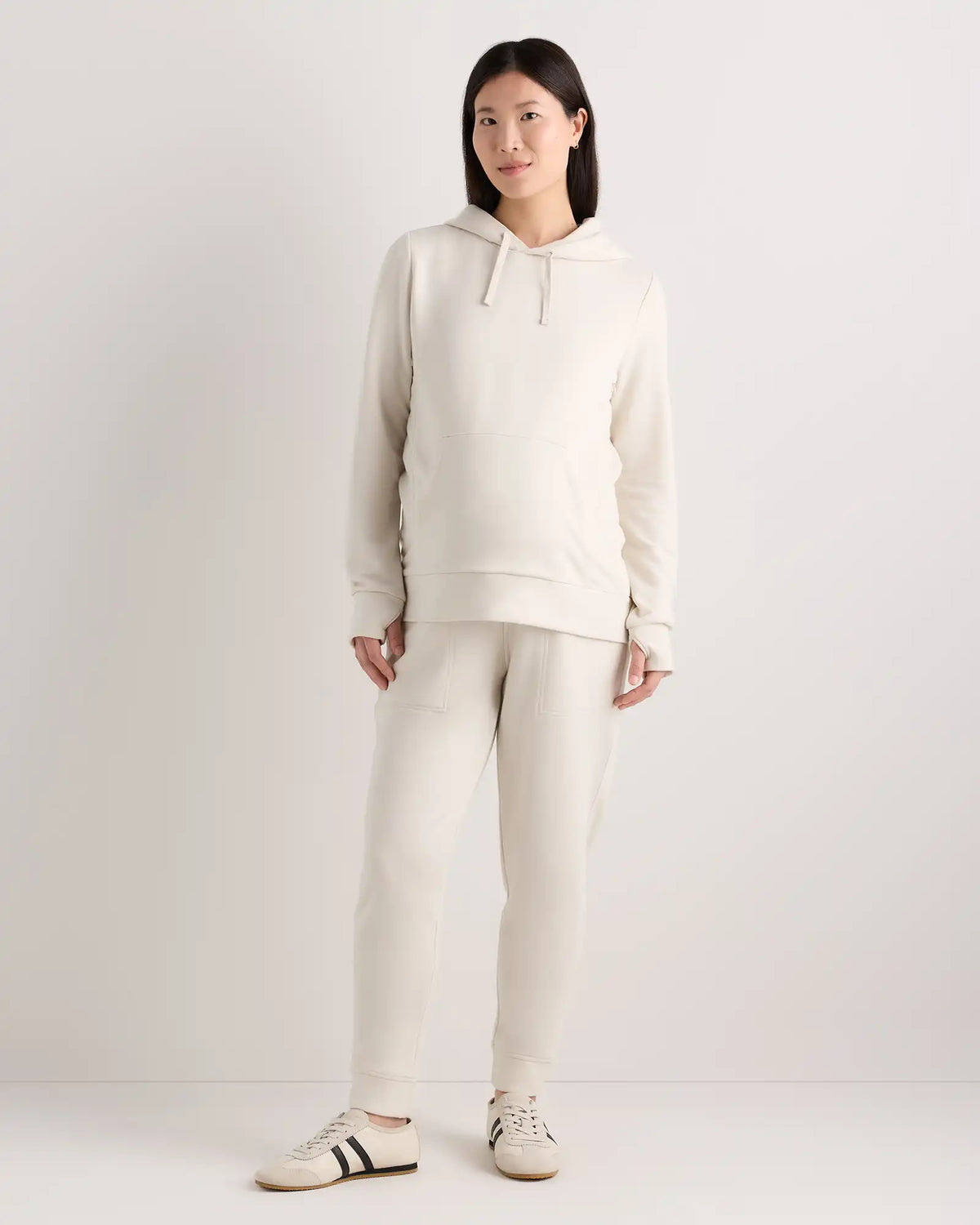 SuperSoft Fleece Maternity & Nursing Hoodie