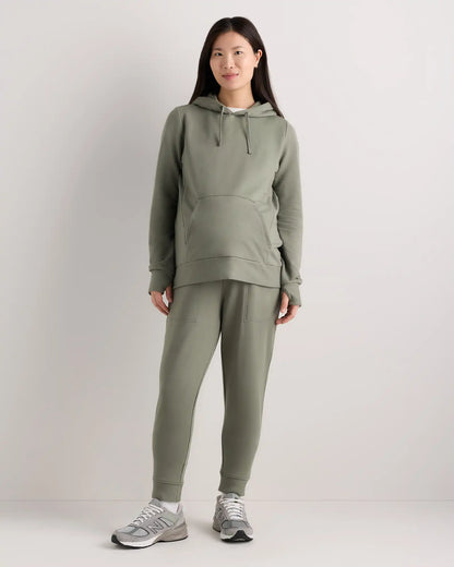SuperSoft Fleece Maternity & Nursing Hoodie