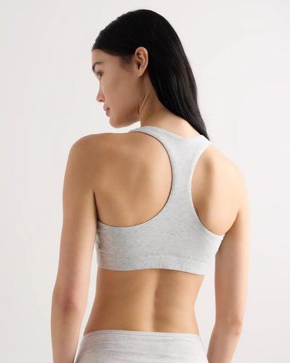 Organic Cotton Racerback Bralette (2-Pack)