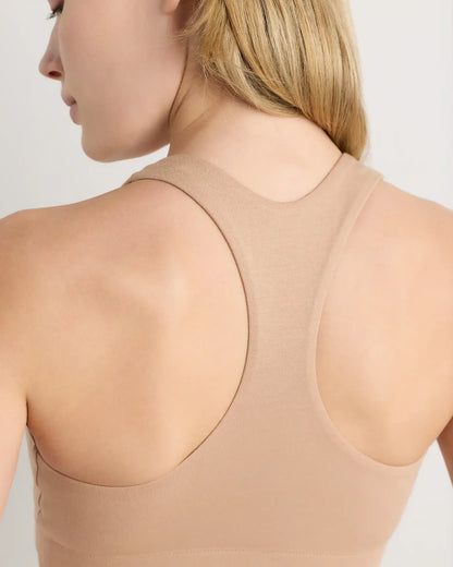 Organic Cotton Racerback Bralette (2-Pack)