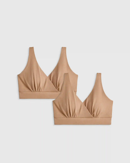 Organic Cotton Nursing & Sleep Bra (2-pack)