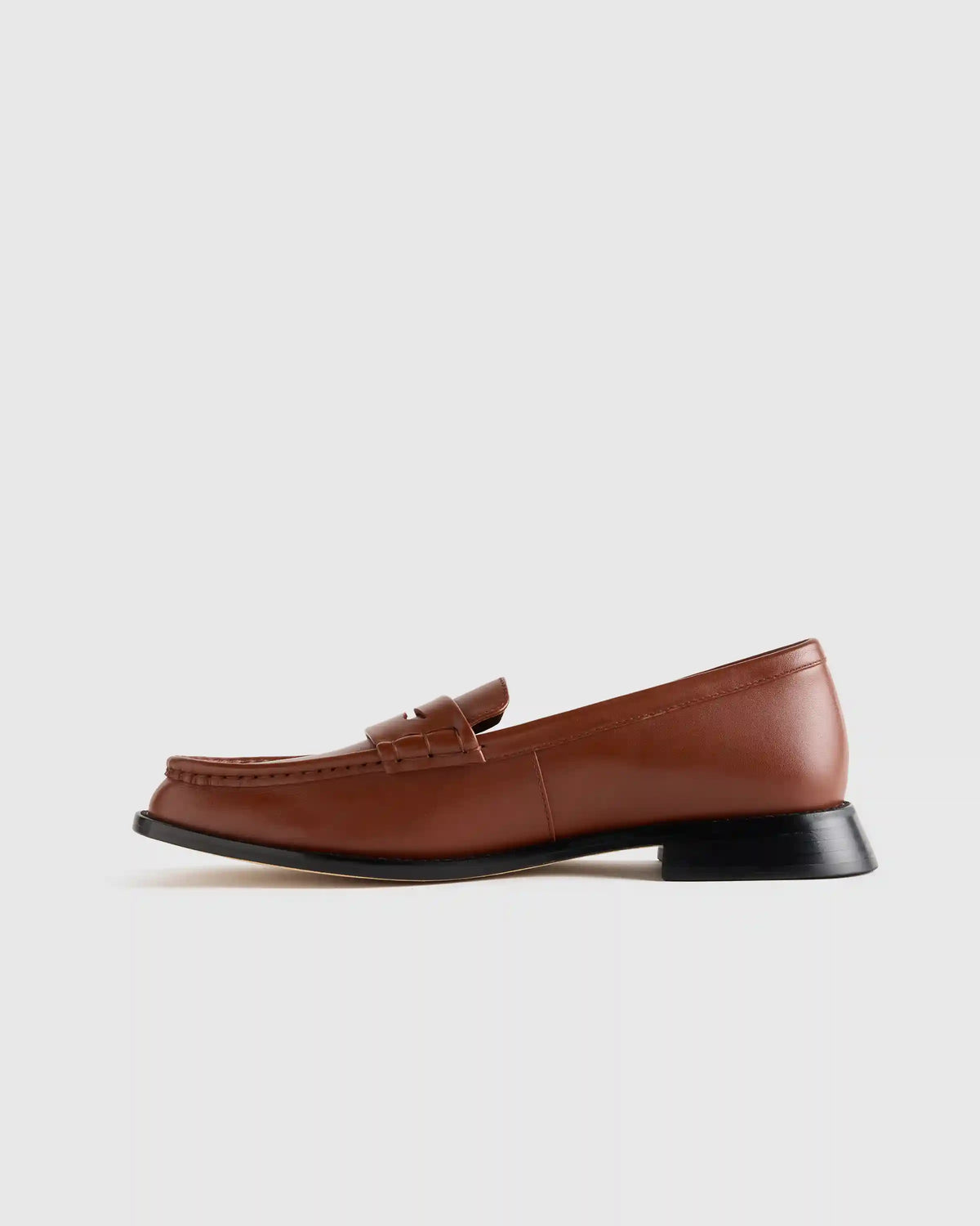 Italian Leather Penny Loafer