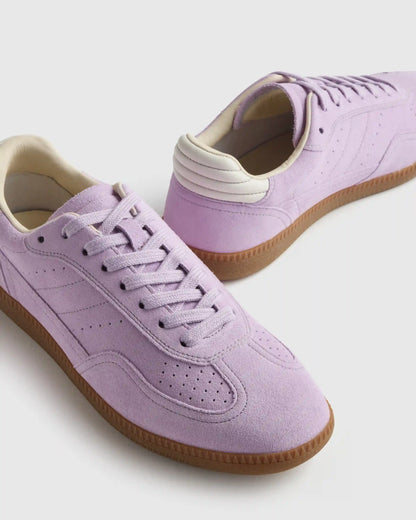 Italian Suede Gum Sole Sneaker