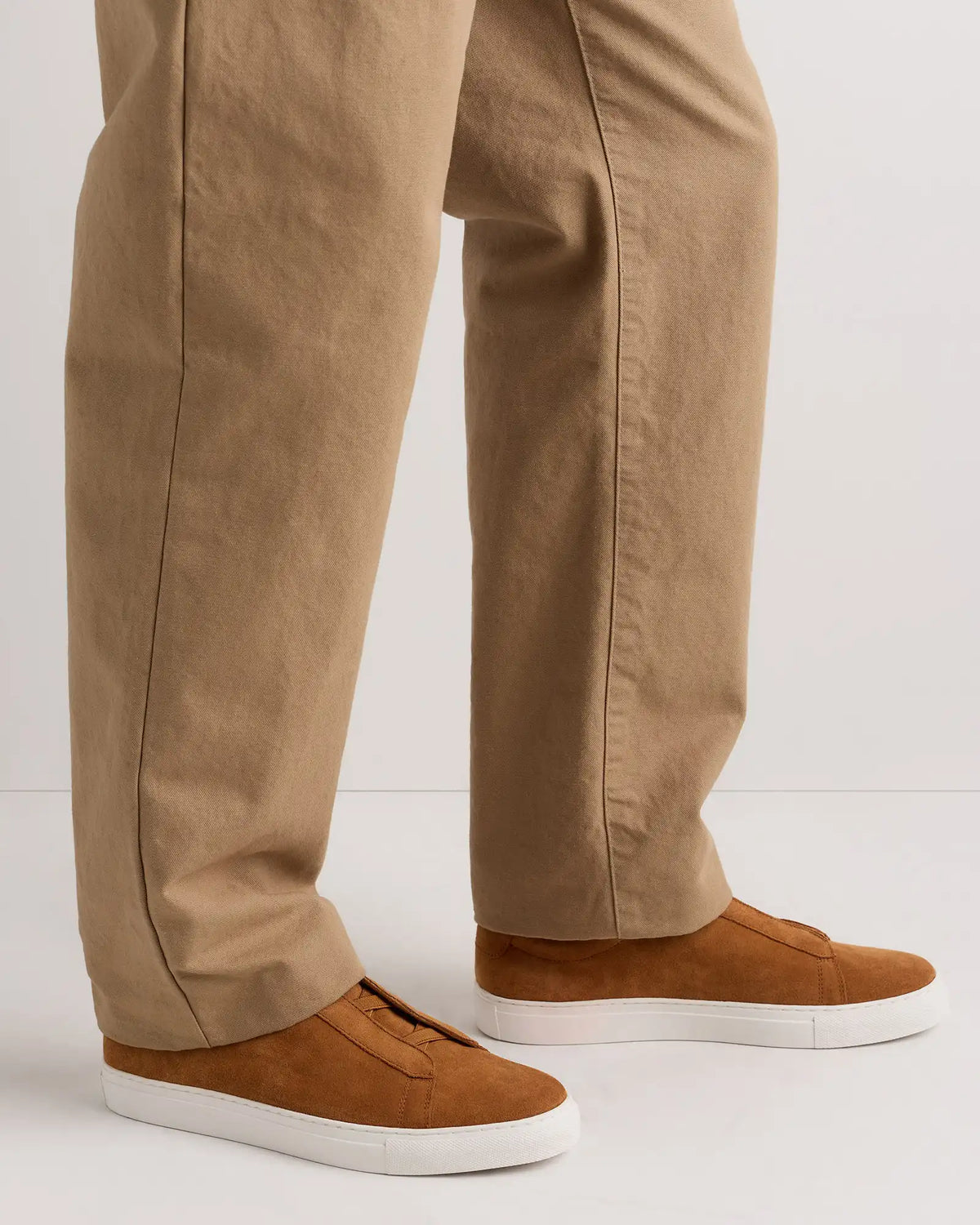 Italian Suede Tailored Sneaker