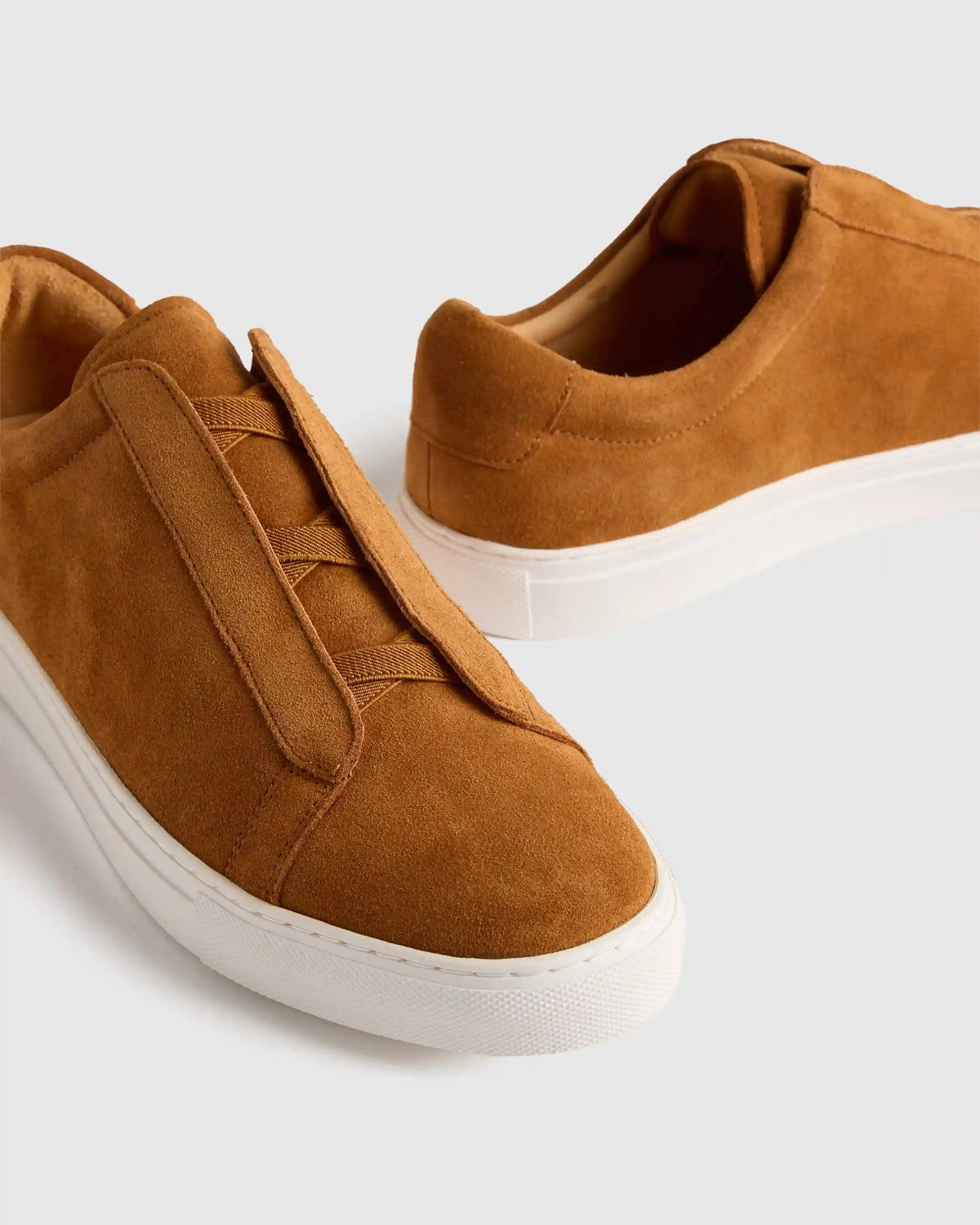 Italian Suede Tailored Sneaker