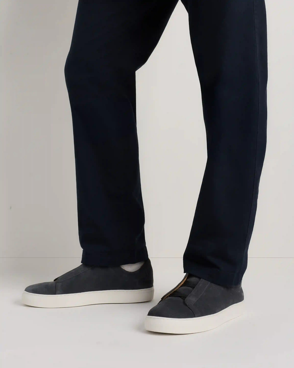 Italian Suede Tailored Sneaker