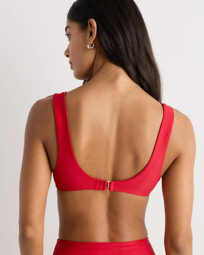 Italian Plunge Bikini Top