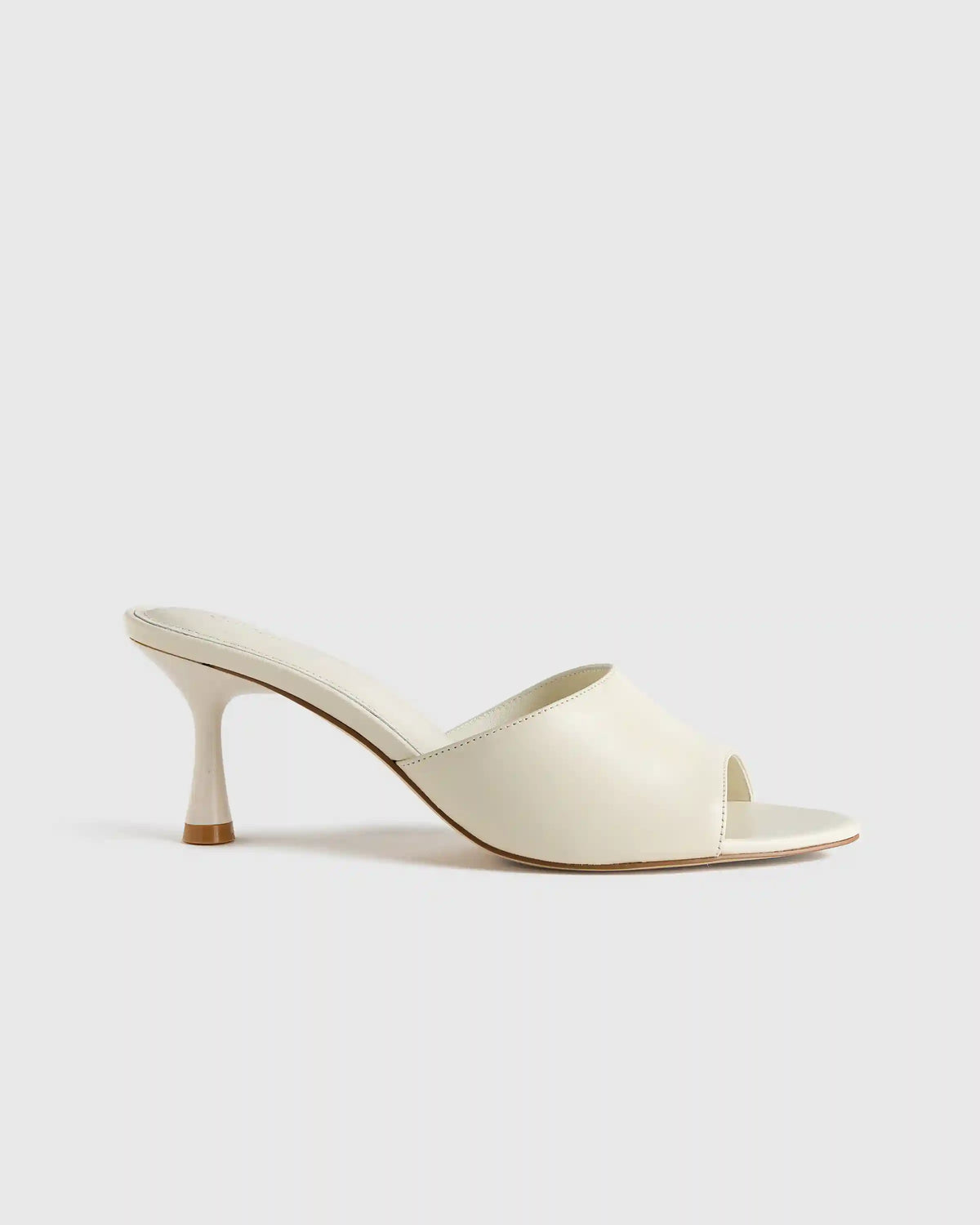 Italian Leather 65mm Stiletto Mule